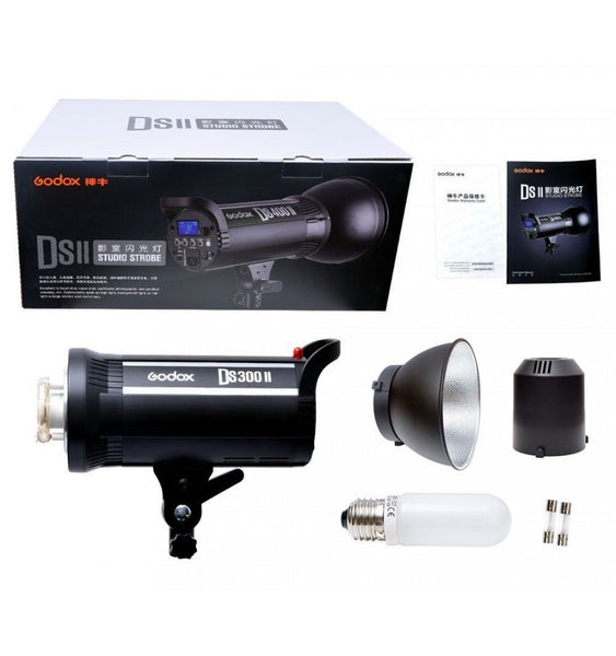 Kit 2 flashes Godox DS300II receptor interno, SoftBox, pies Kit 2 flashes Godox DS300II receptor interno, SoftBox, pies
