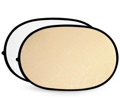 Godox Reflector plegable Dorado Suave-Plata 60x90cm