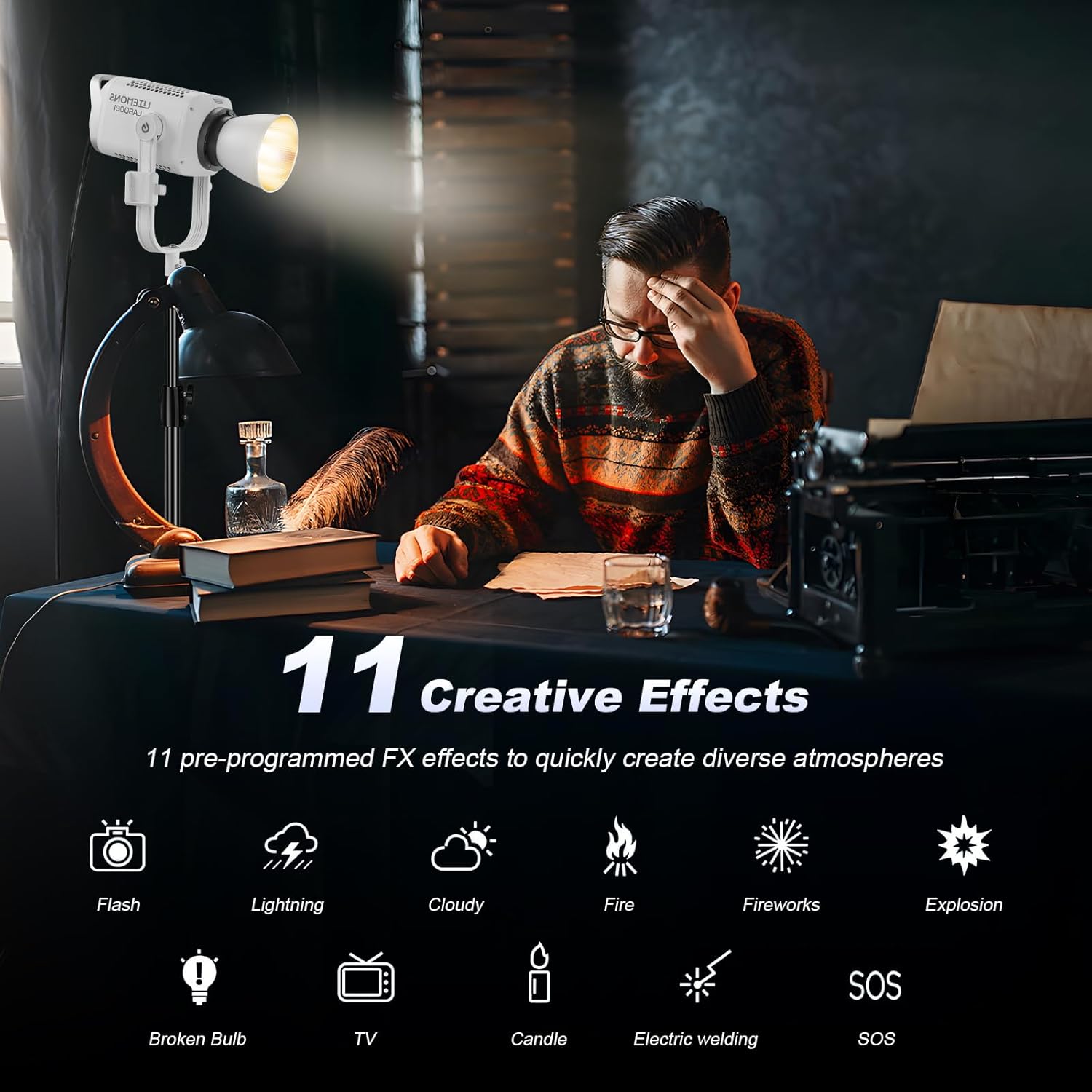 Foco Led Godox Litemons LA600Bi