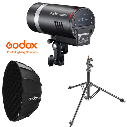 Flash autónomo Godox AD300Pro II Go Kit