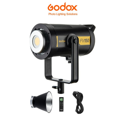 Foco híbrido Led-Flash Godox FV150 con HSS y receptor X 2.4Ghz