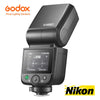 Godox V480 TTL HSS para Nikon con batería de litio y pantalla táctil