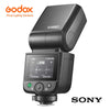 Godox V480 TTL HSS para Sony con batería de litio y pantalla táctil