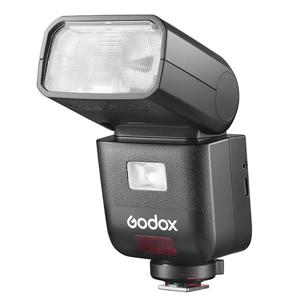 Godox V480 TTL HSS para Sony con batería de litio y pantalla táctil