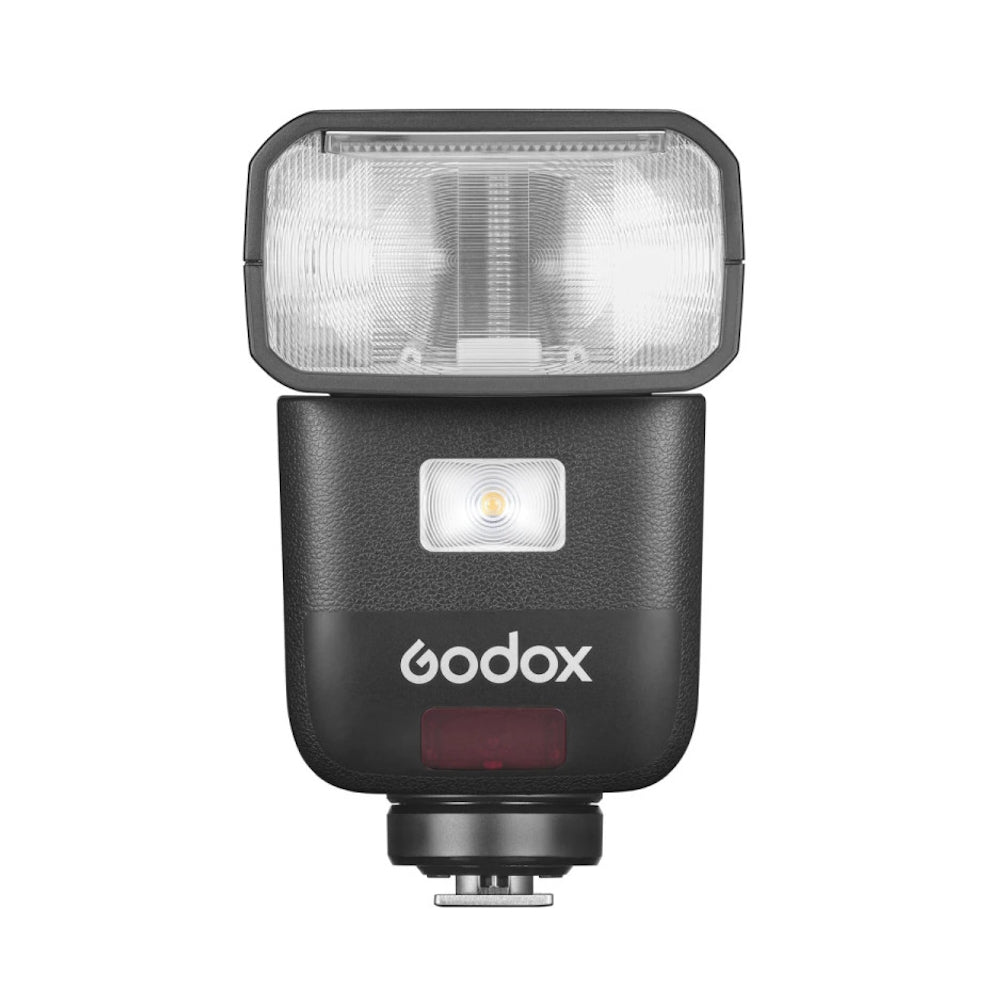 Godox V480 TTL HSS para Sony con batería de litio y pantalla táctil