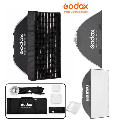 Godox EazyFlow Rect 60×90 cm – Softbox Rectangular Bowens
