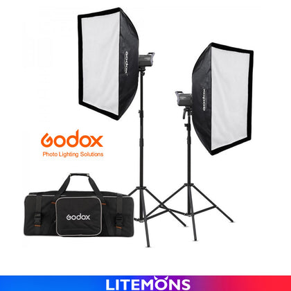 Kit 2 focos Led Godox Litemons LA150D Luz día