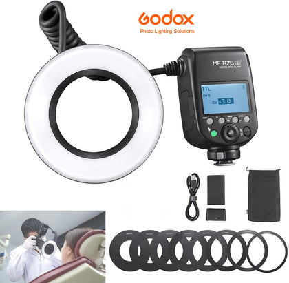 Godox Flash TTL MF-R76S+ dental Macro para Sony