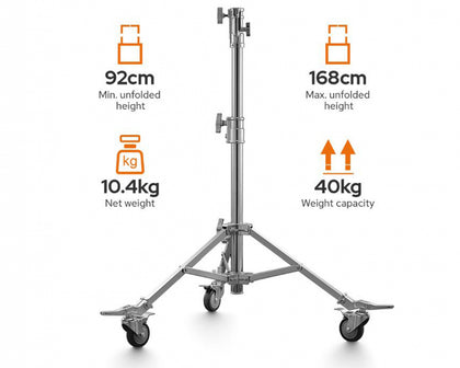 Godox SA5015 Pie de acero con ruedas 168cm