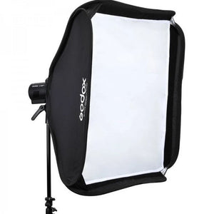 Softbox plegable 60x60cm con Rótula S2