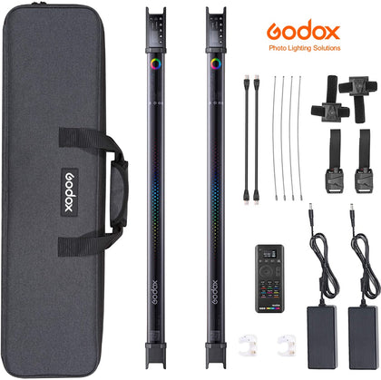 Kit 2 Tubos Led RGB Godox TL60