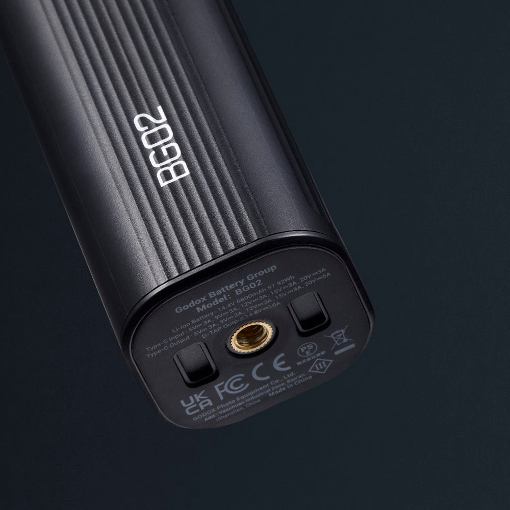 Godox BG02 – Empuñadura con batería de 95 Wh