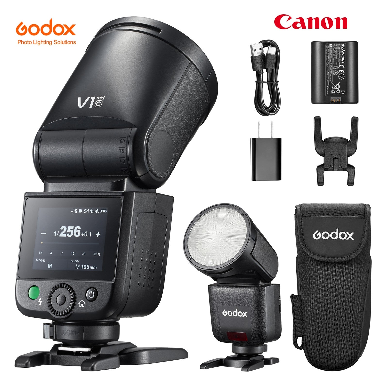 Godox V1 Mid para Canon TTL y HSS