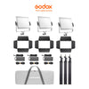 Godox Litemons LP1200R RGB LED Light Panel 3-light kit