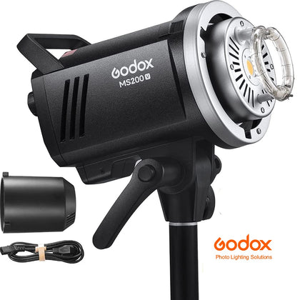 Godox MS200-V con luz de modelado Led