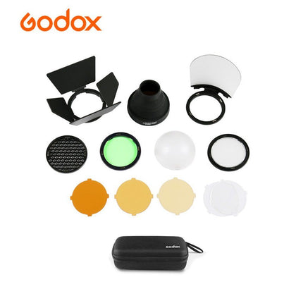 Kit accesorios para cabezal redondo del Godox AD200Pro, V1 y V1Pro