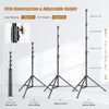 Godox 380F Heavy-Duty – Pie de iluminación profesional 380cm