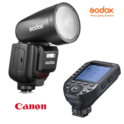 Kit Flash Godox V1Pro y transmisor XProII para Canon. CashBack 50€