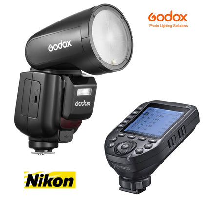 Kit Flash Godox V1Pro y transmisor XProII para Nikon. CashBack 50€