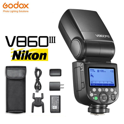 Flash Godox V860III para Nikon