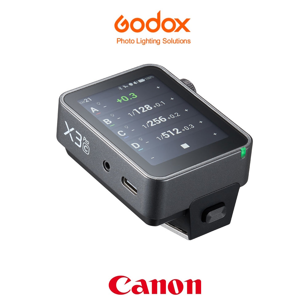 Godox X3 Pro – Transmisor inalámbrico TTL / HSS 2,4 GHz para flashes Godox
