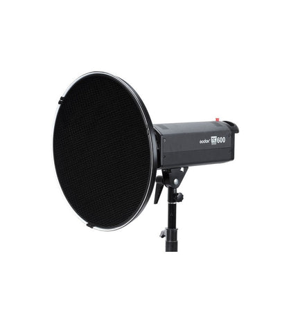 Beauty Dish Godox 55cm plata con panal y difusor para Bowens