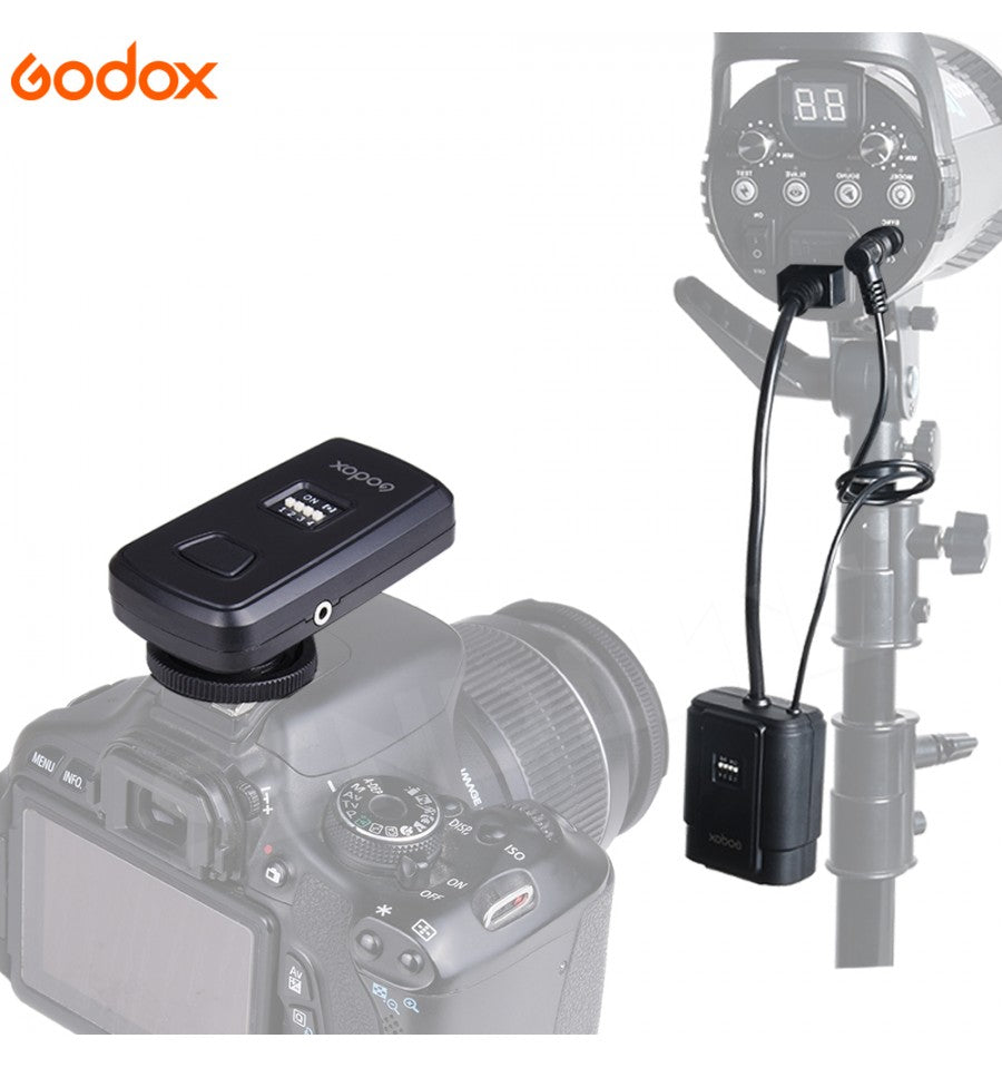 Disparador Godox DM-16 para flashes de estudio