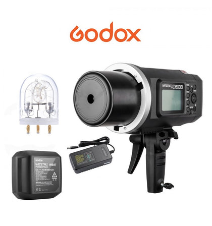 Flash Godox AD600B TTL HSS con montura Bowens.