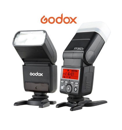 Flash TTL Godox TT350 HSS,  2.4GHz para Canon