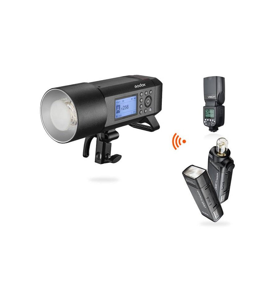 Kit Flash autónomo Godox AD400Pro y transmisor XPro