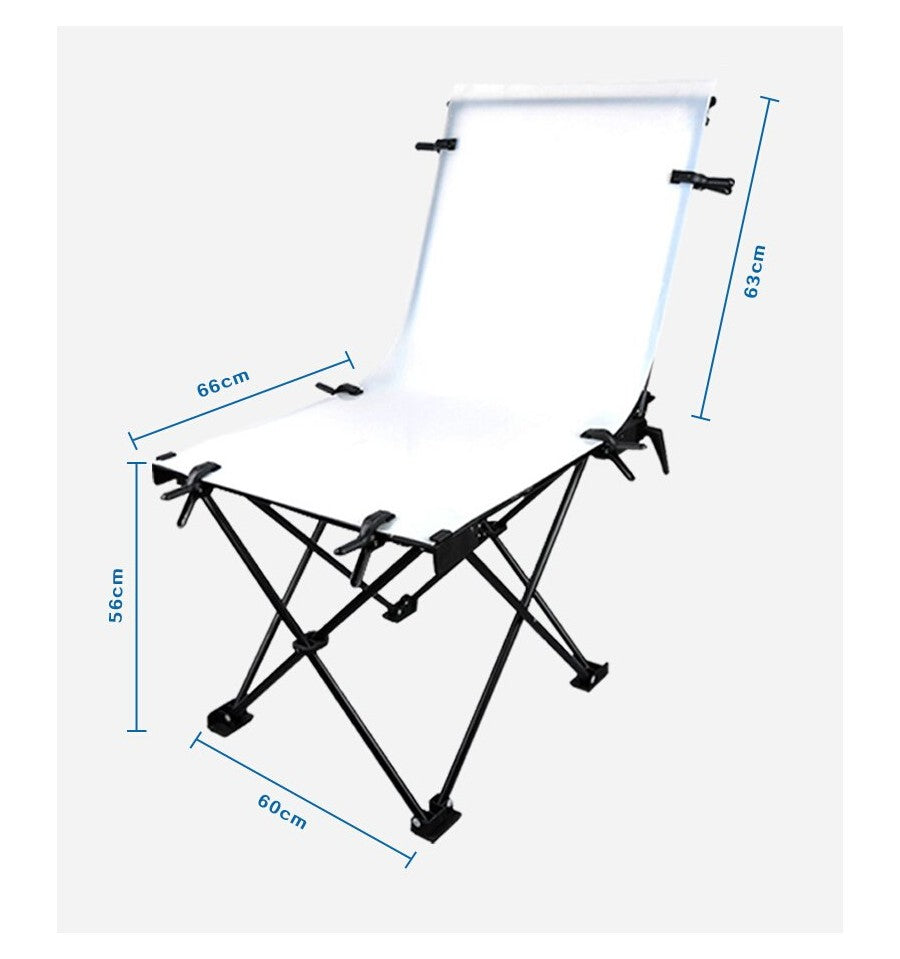 Mesa plegable Godox FPT-60 60x130cm para fotografía de producto y bodegón
