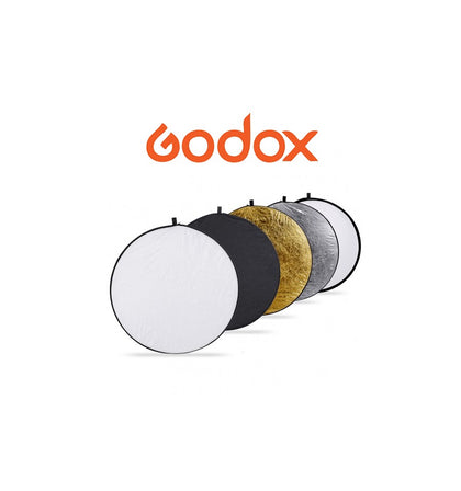 Reflector Plegable Redondo  5 en 1 de 110cm