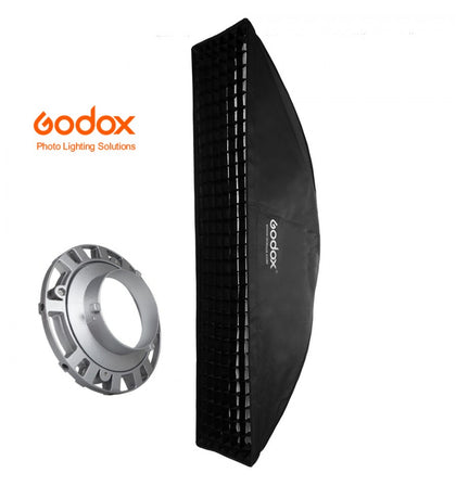 Softbox Strip Godox Premium 22x90cm con GRID para Bowens