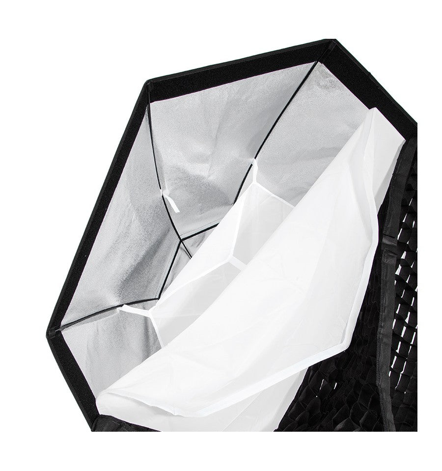 Softbox rápida Godox Easy-Up Octa 80cm con Grid montura Bowens